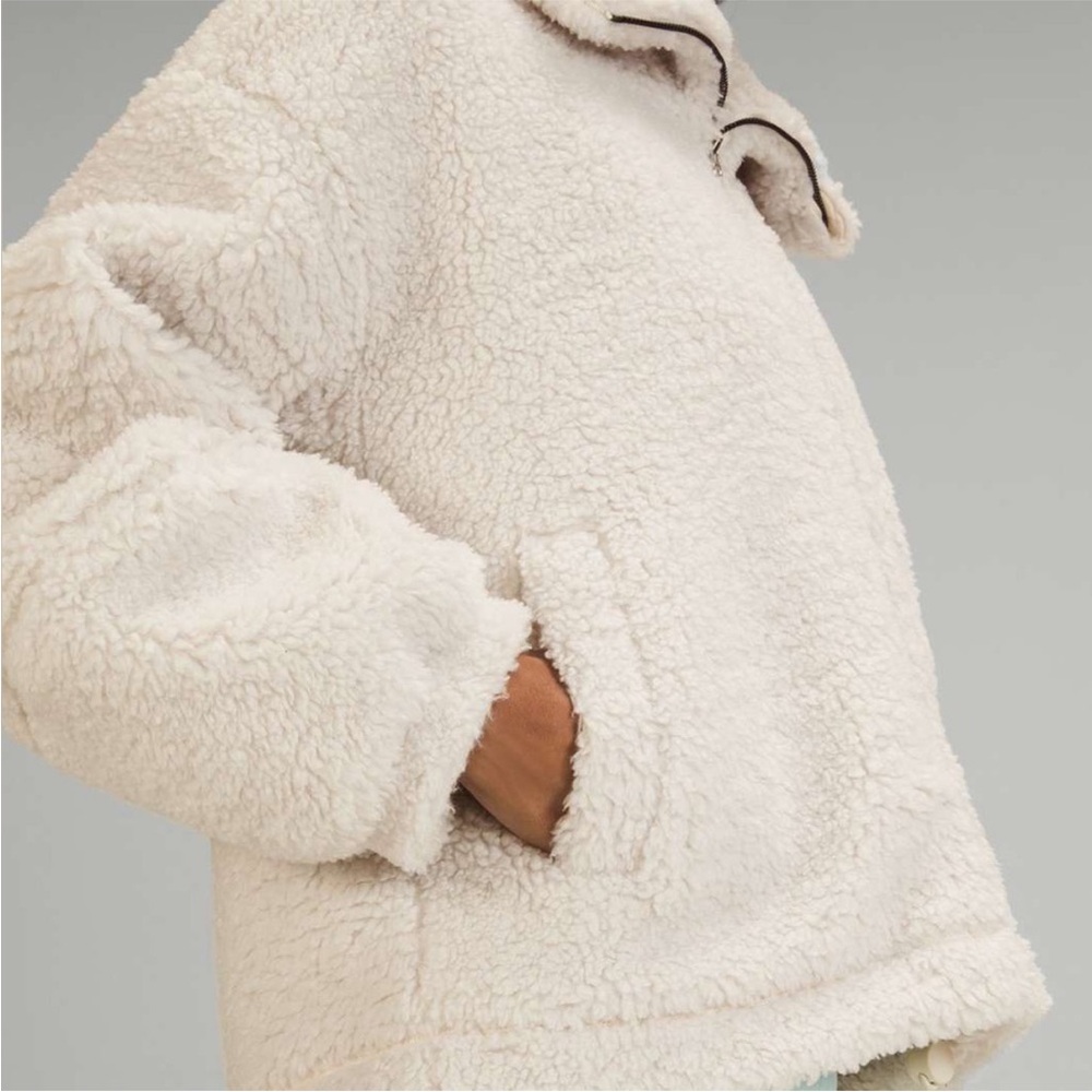Lululemon Cinchable Fleece Zip Up Jacket - Picture 2 of 6